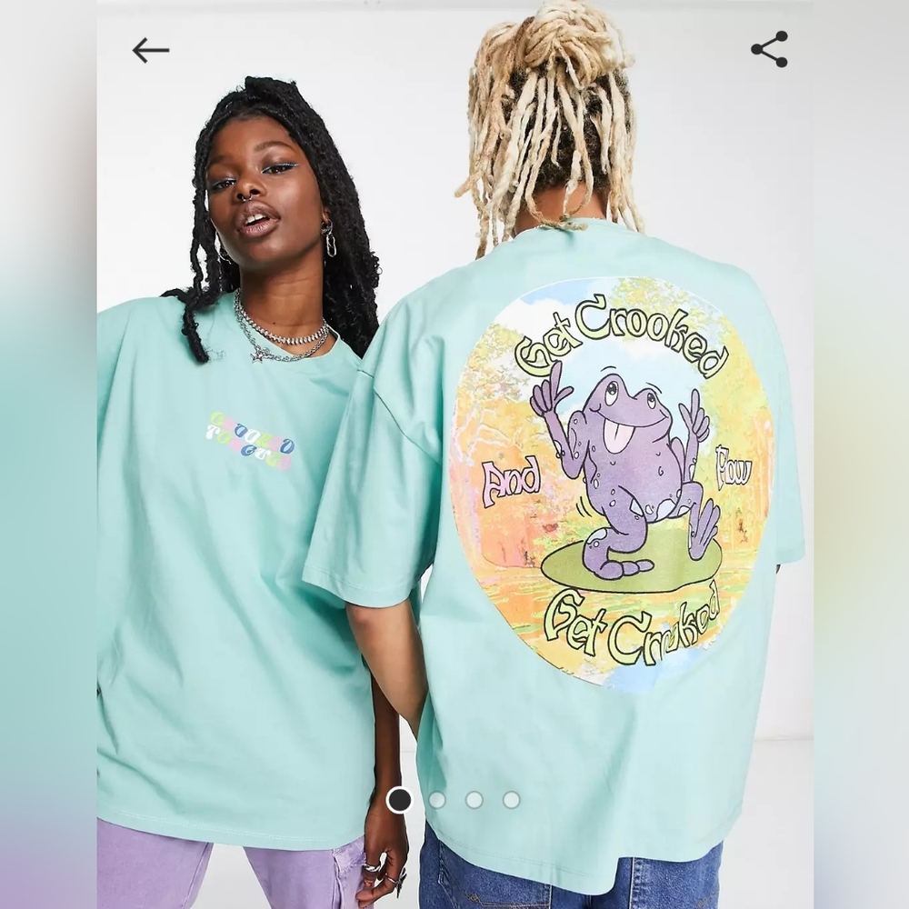 BNWOT Crooked Tongues Tee